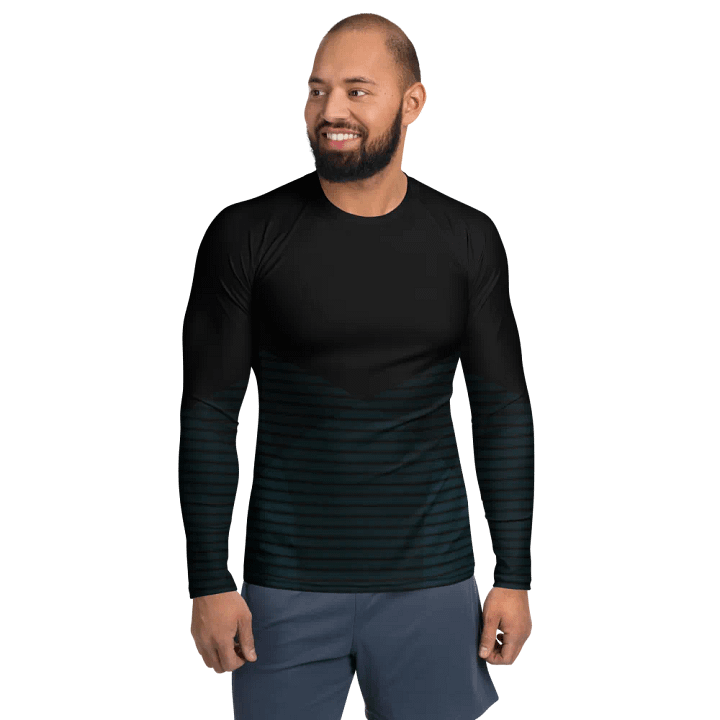 Symmetry Wave Men's Rash Guard product image (1)