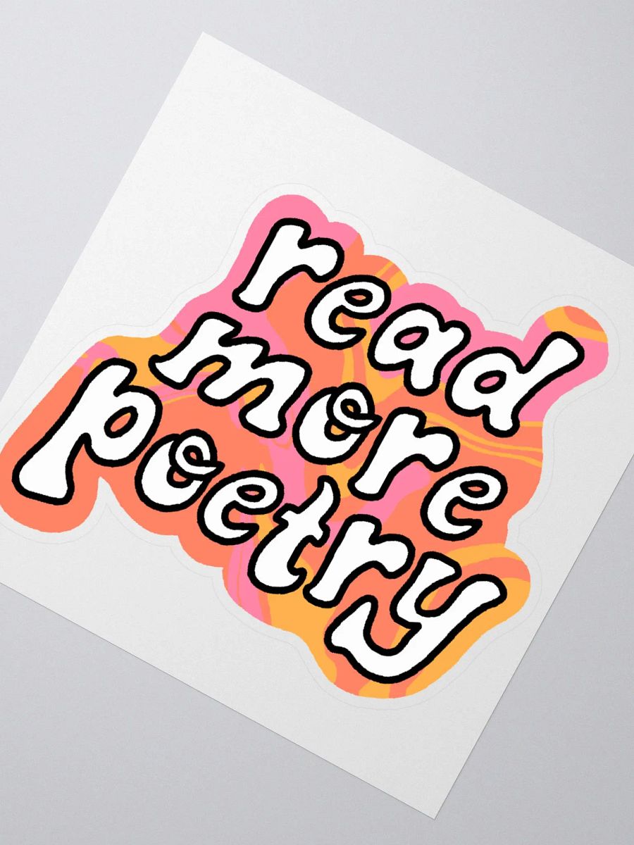 Read More Poetry Sticker product image (2)
