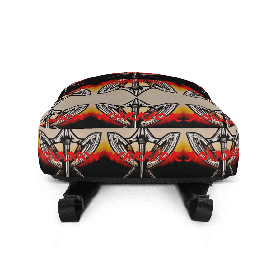 Warrior's Emblem All-Over Print Backpack product image (2)