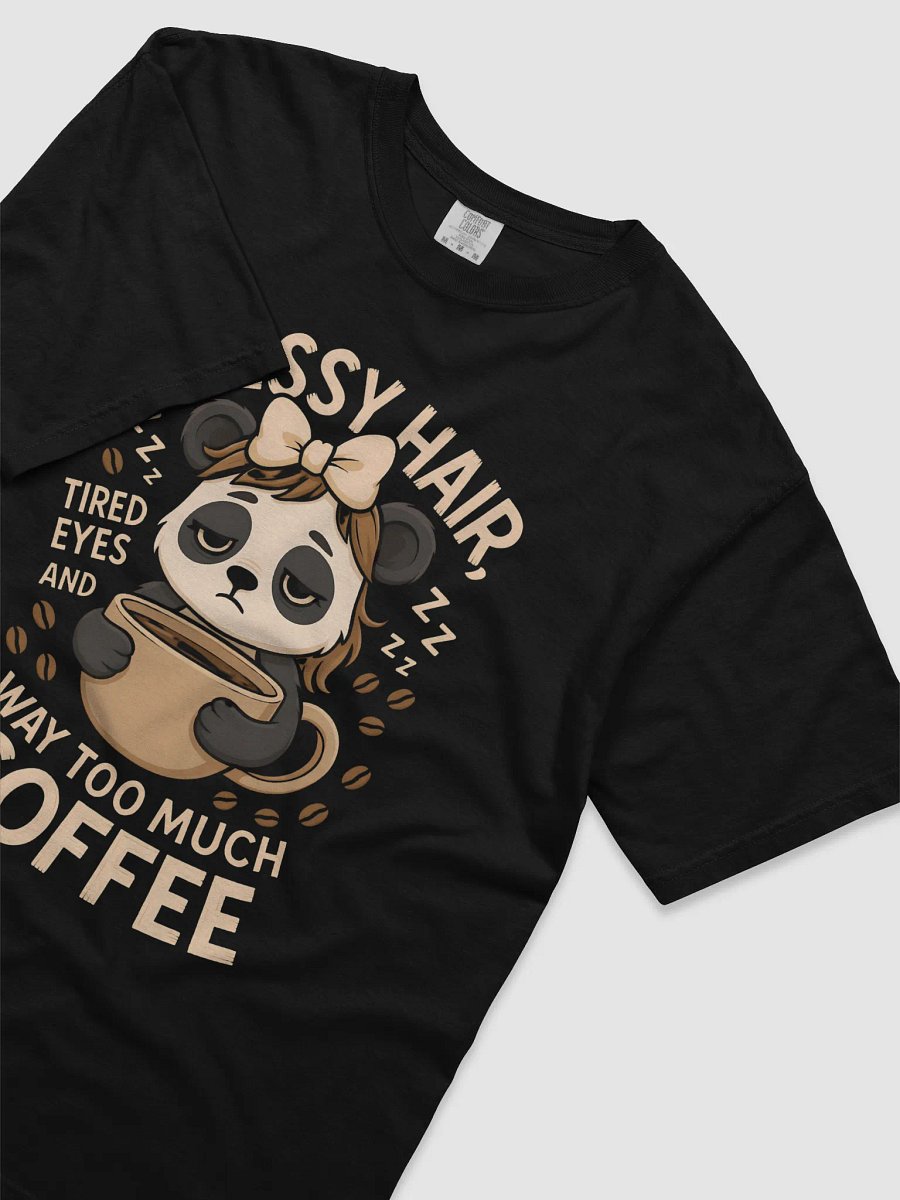 Panda Coffee Lover T-Shirt product image (3)