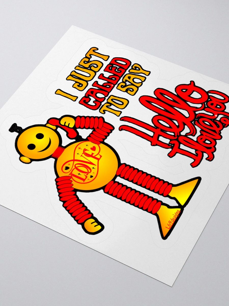 I JUST CALLED TO SAY HELLO I LOVE YOU product image (8)