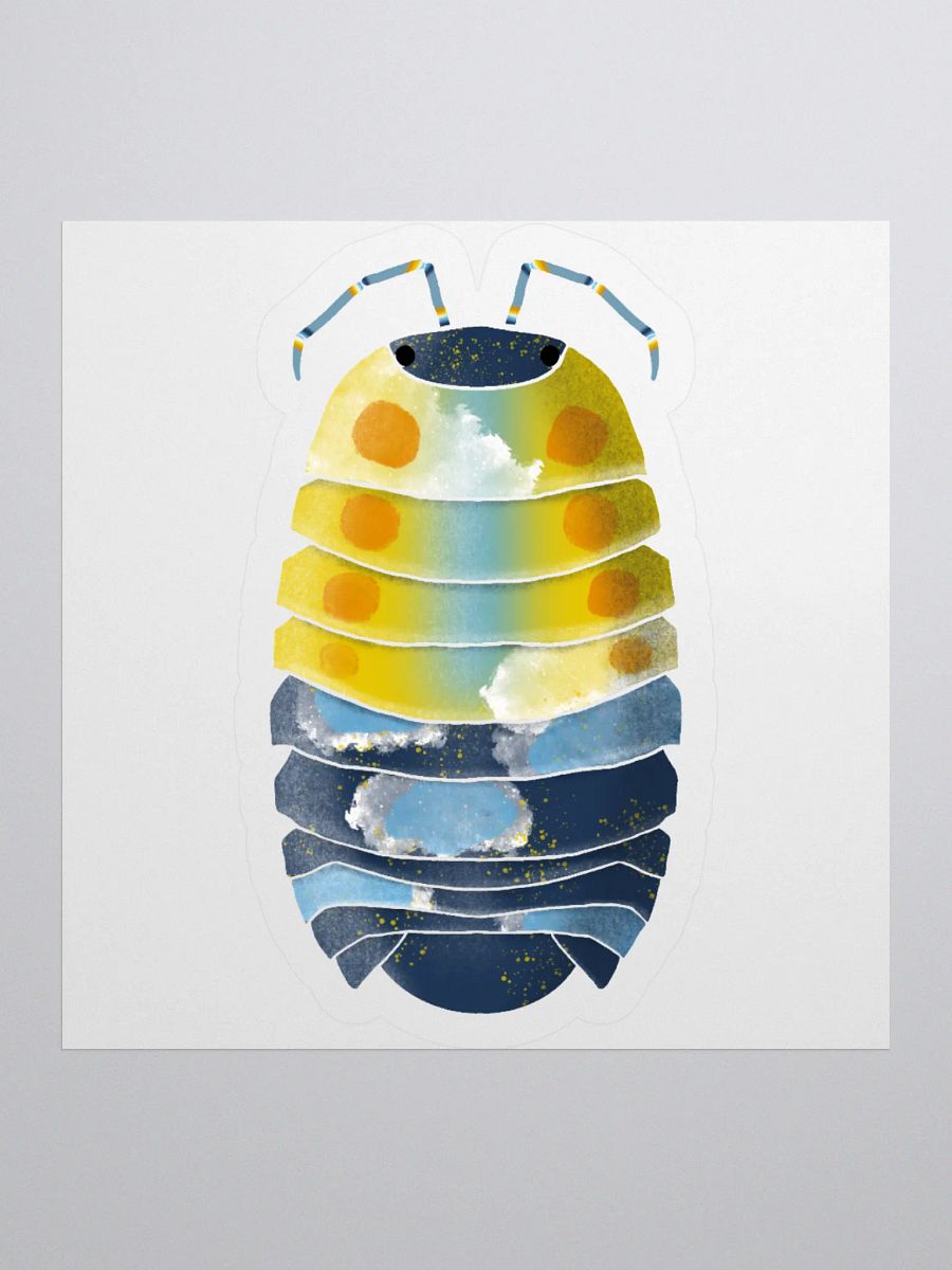 Aromantic and Asexual Isopod Sticker product image (4)