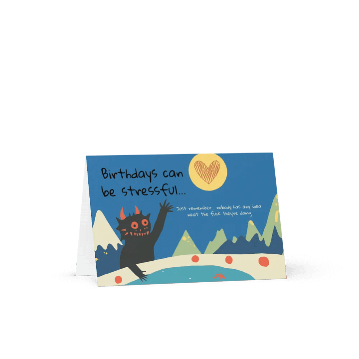 Funny Birthday Card product image (1)