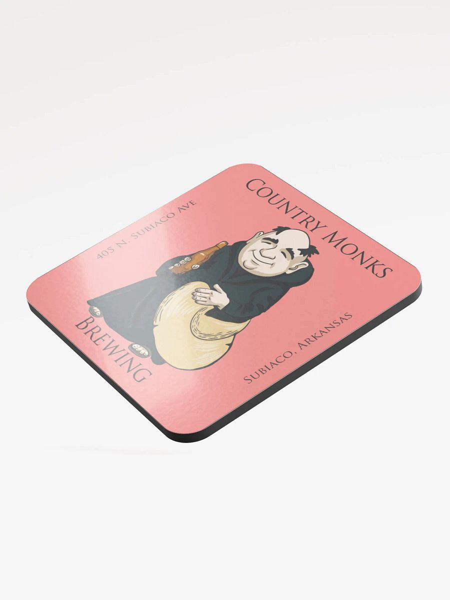 Country Monks Brewing Glossed Cork Coaster product image (3)