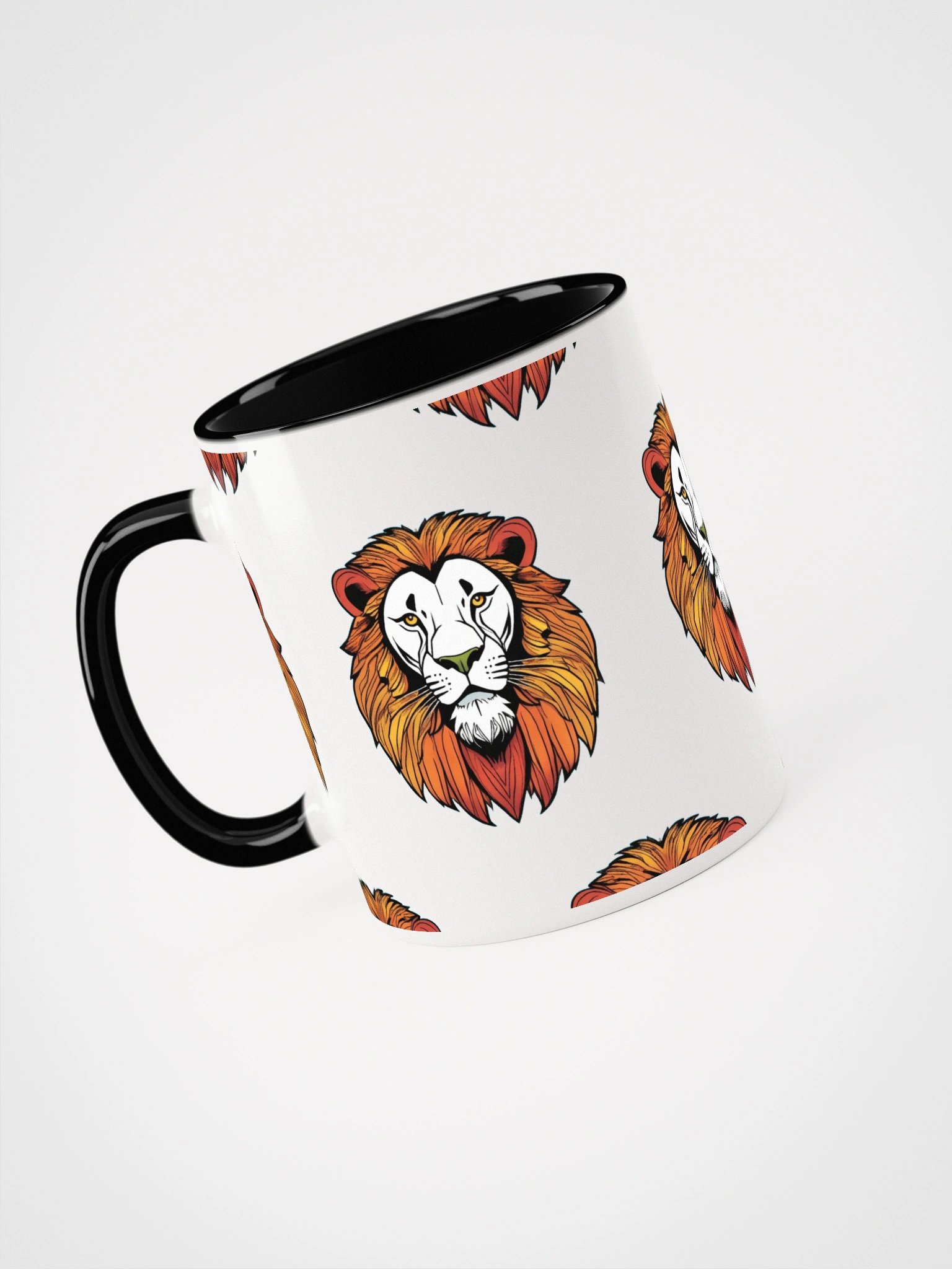 Fierce Lion Symmetry Ceramic Mug product image (29)