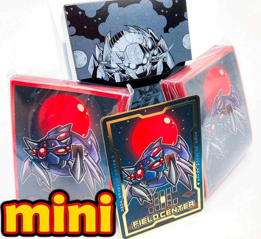 Blood Moon TCG Starter Bundle mini - 100 Sleeves, Deck Box, & Field Center product image (1)