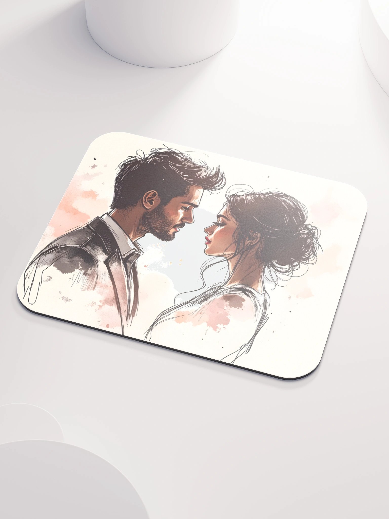 Elegant Encounter Mouse Pad product image (3)