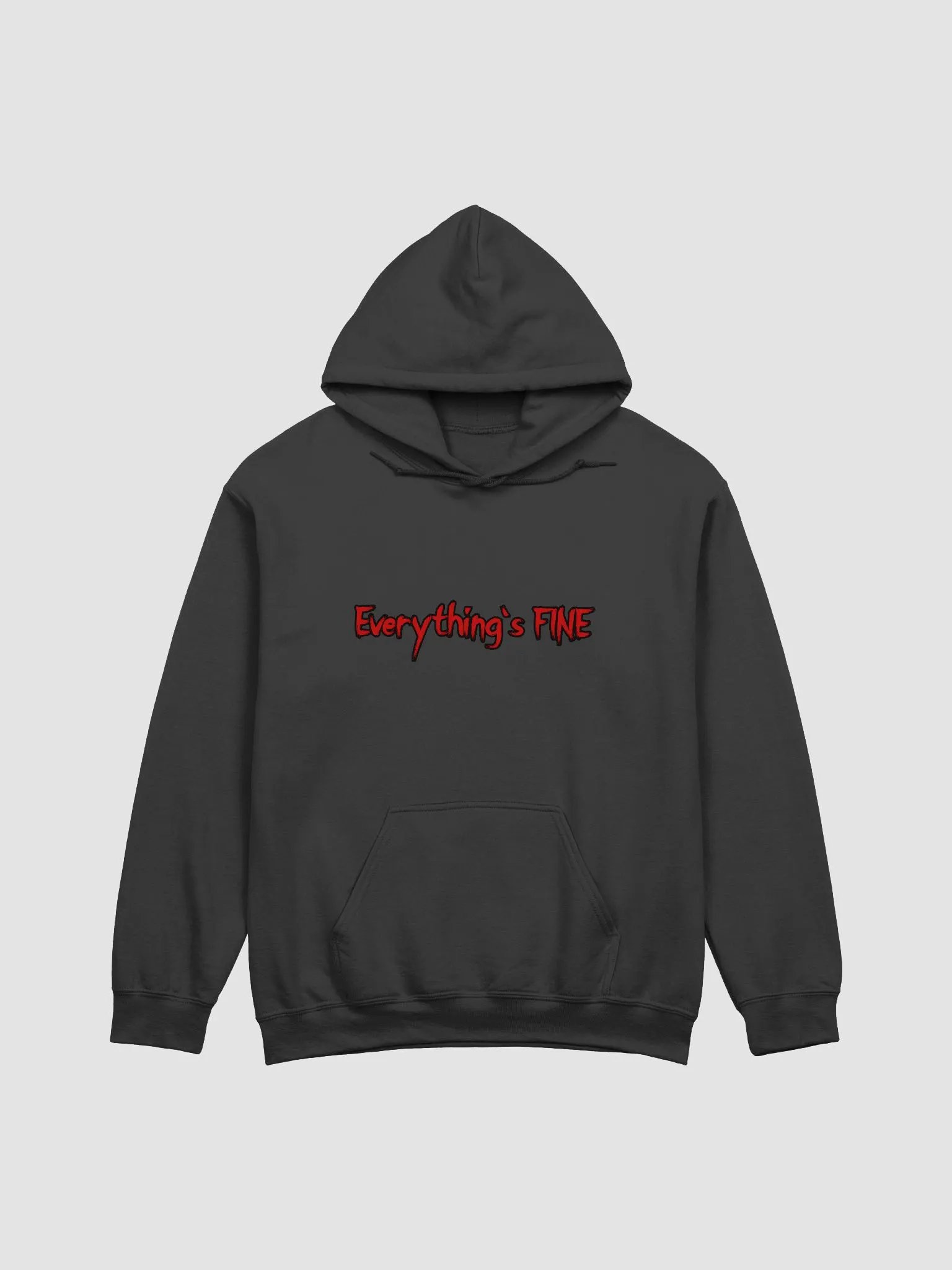 Everything's FINE Gildan Classic Hoodie product image (9)