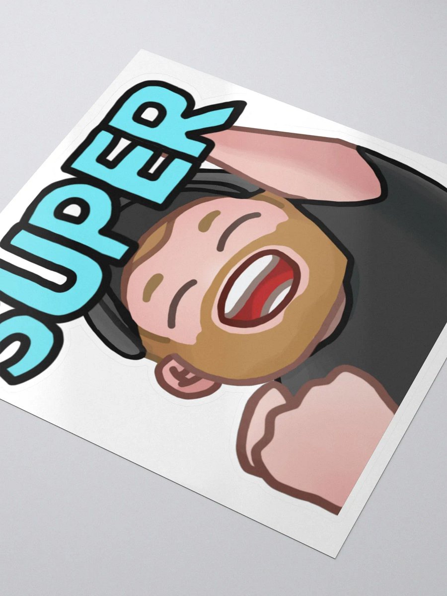 Super Logo sticker product image (3)