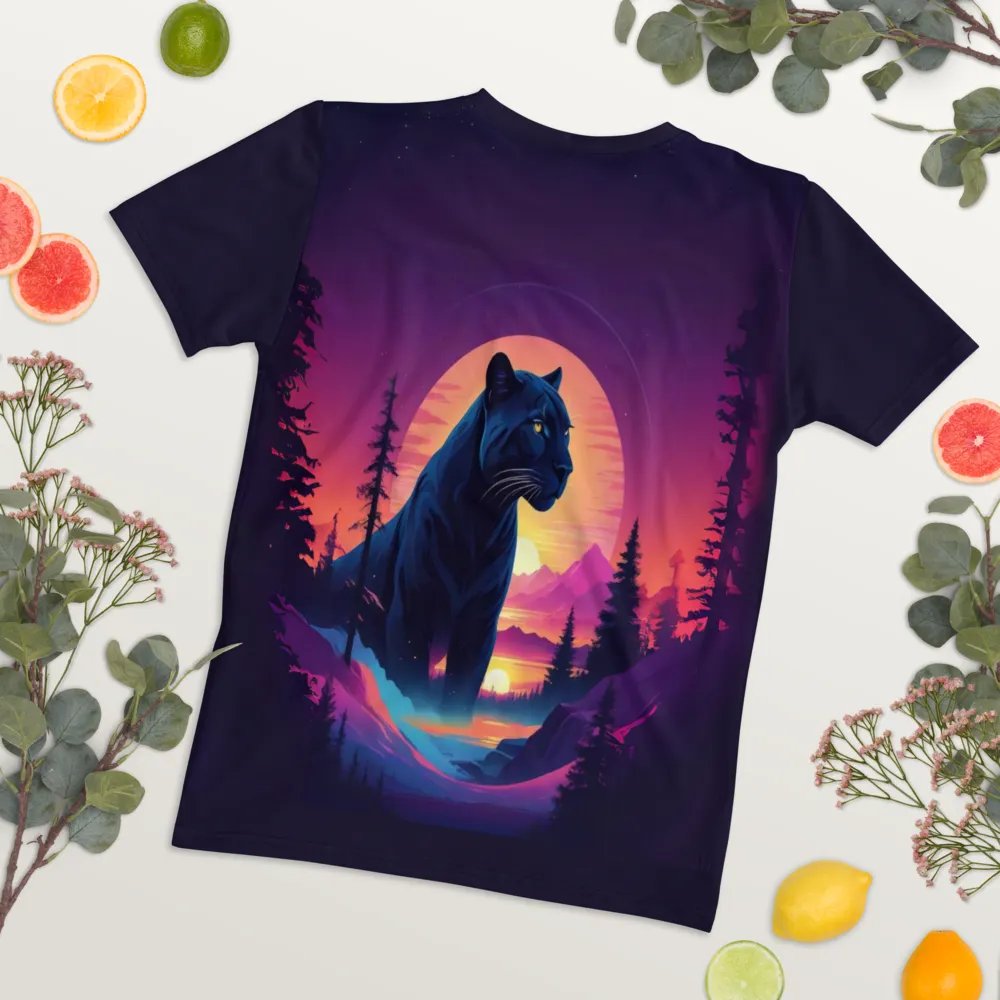 Cougar Panther Sunset All Over Print T-shirt product image (8)