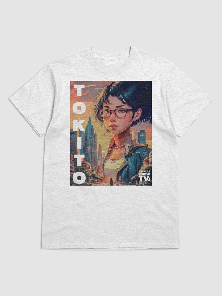 Tokito Cityscape Korean Sunset Series Relaxed-Fit GIRL T-Shirt product image (1)