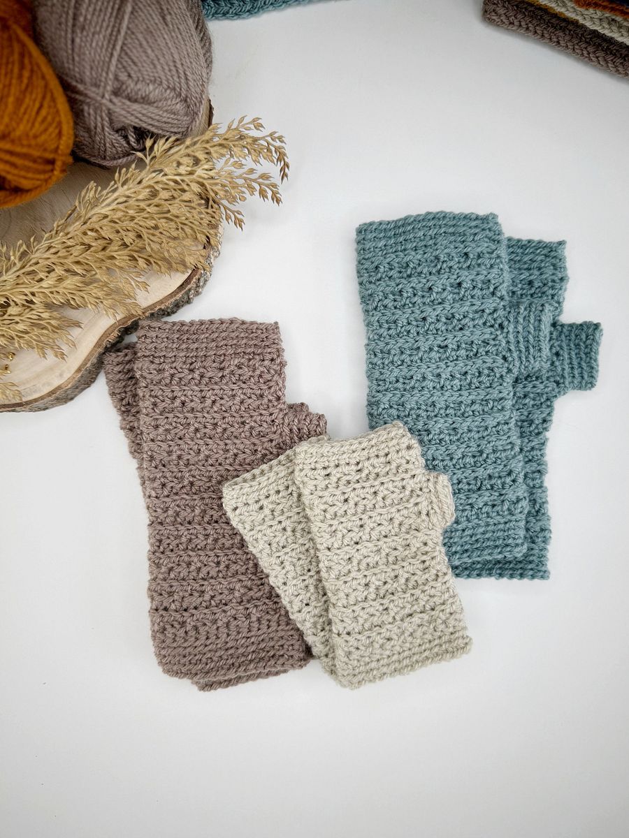 Mystical Mitts - Crochet Fingerless Mitts Pattern Child to Adult Sizes product image (5)