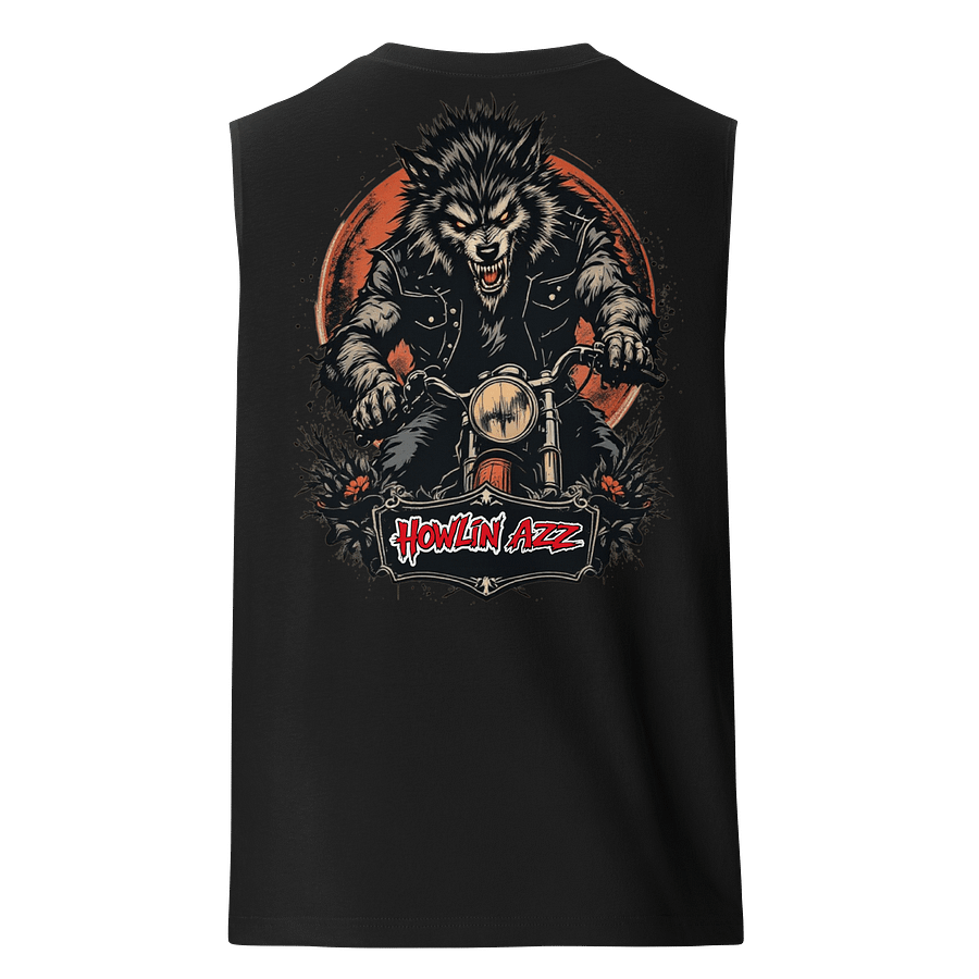Rebel Undead Howlin Azz Sleeveless Tee product image (3)