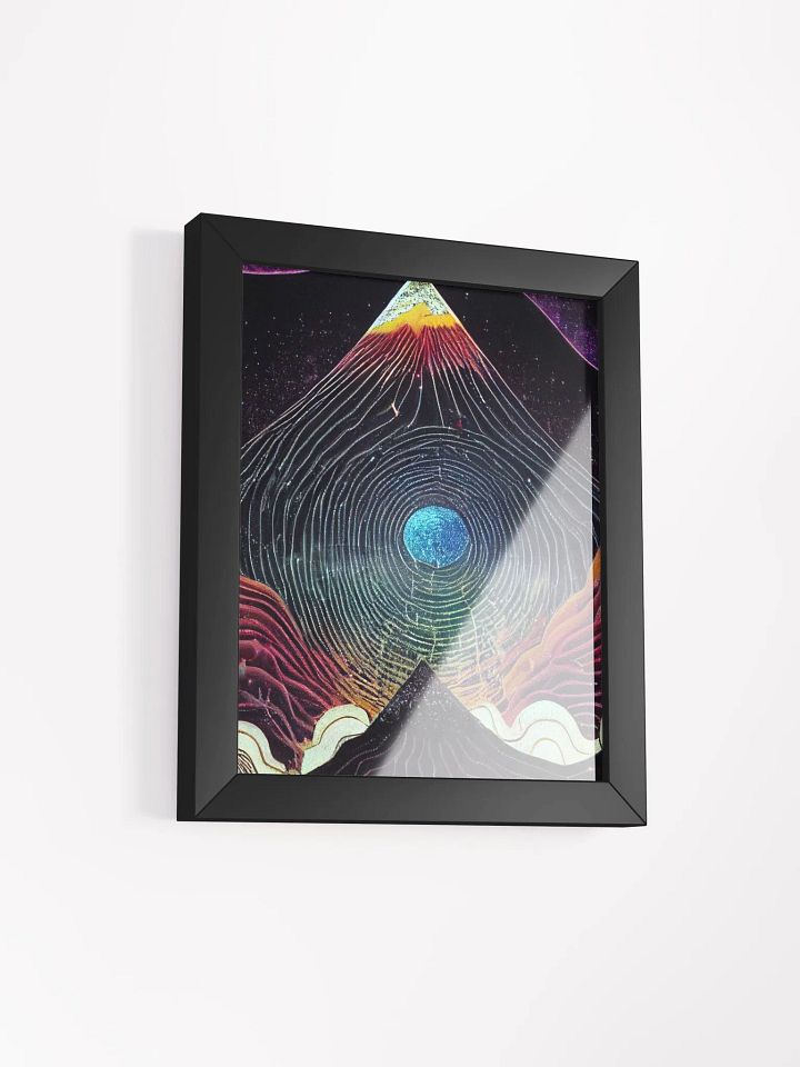 Vibrant Ayous Wood Framed Matte Poster product image (9)