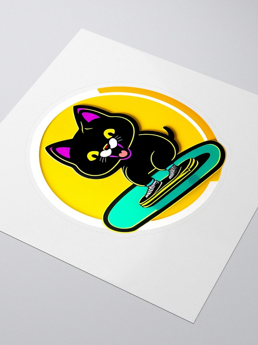 Surfin' Kitty (CoolKat Caboodle) Sticker product image (3)
