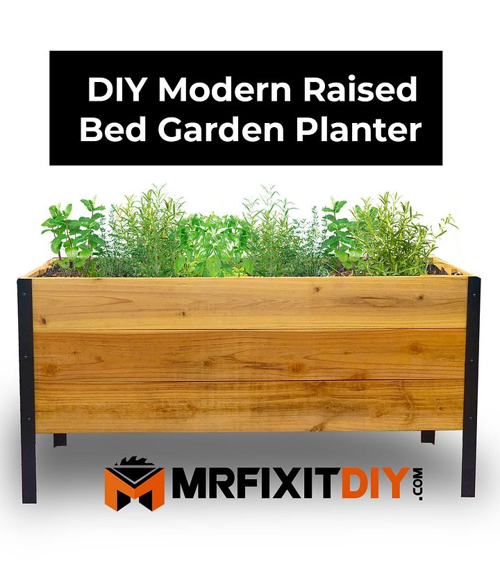 DIY Modern Raised Bed Garden Planter product image (1)
