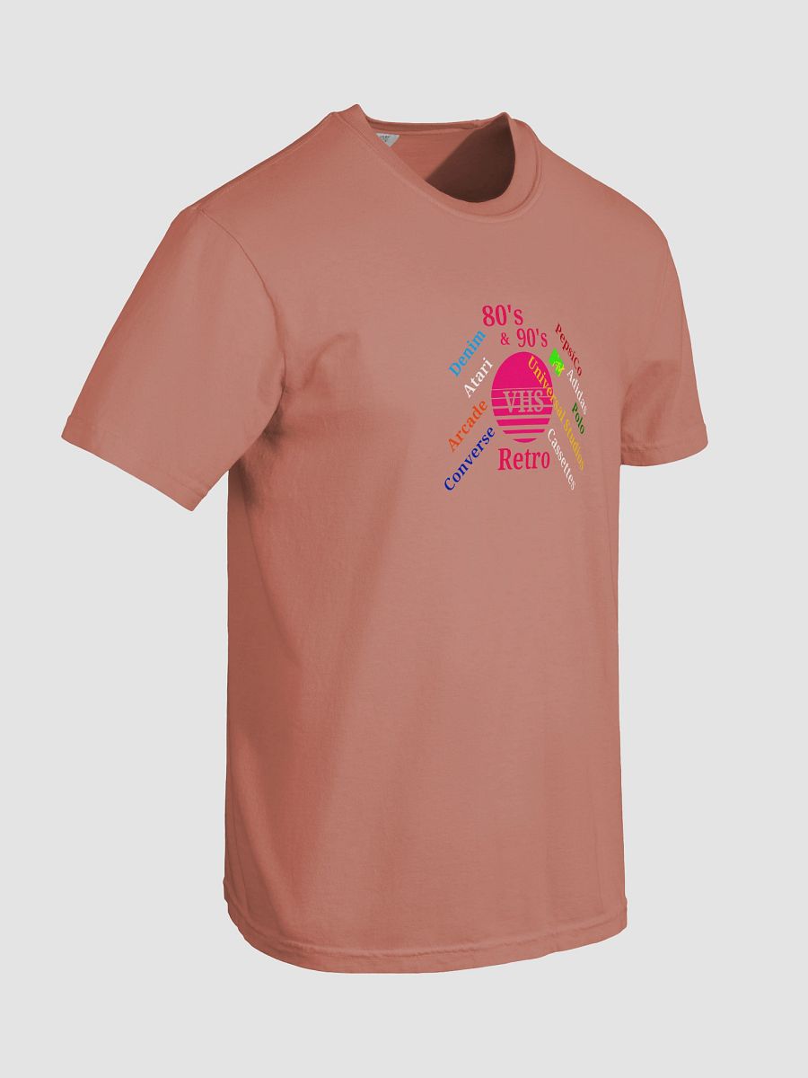 Vibrant Retro VHS Circle Graphic T-Shirt product image (7)