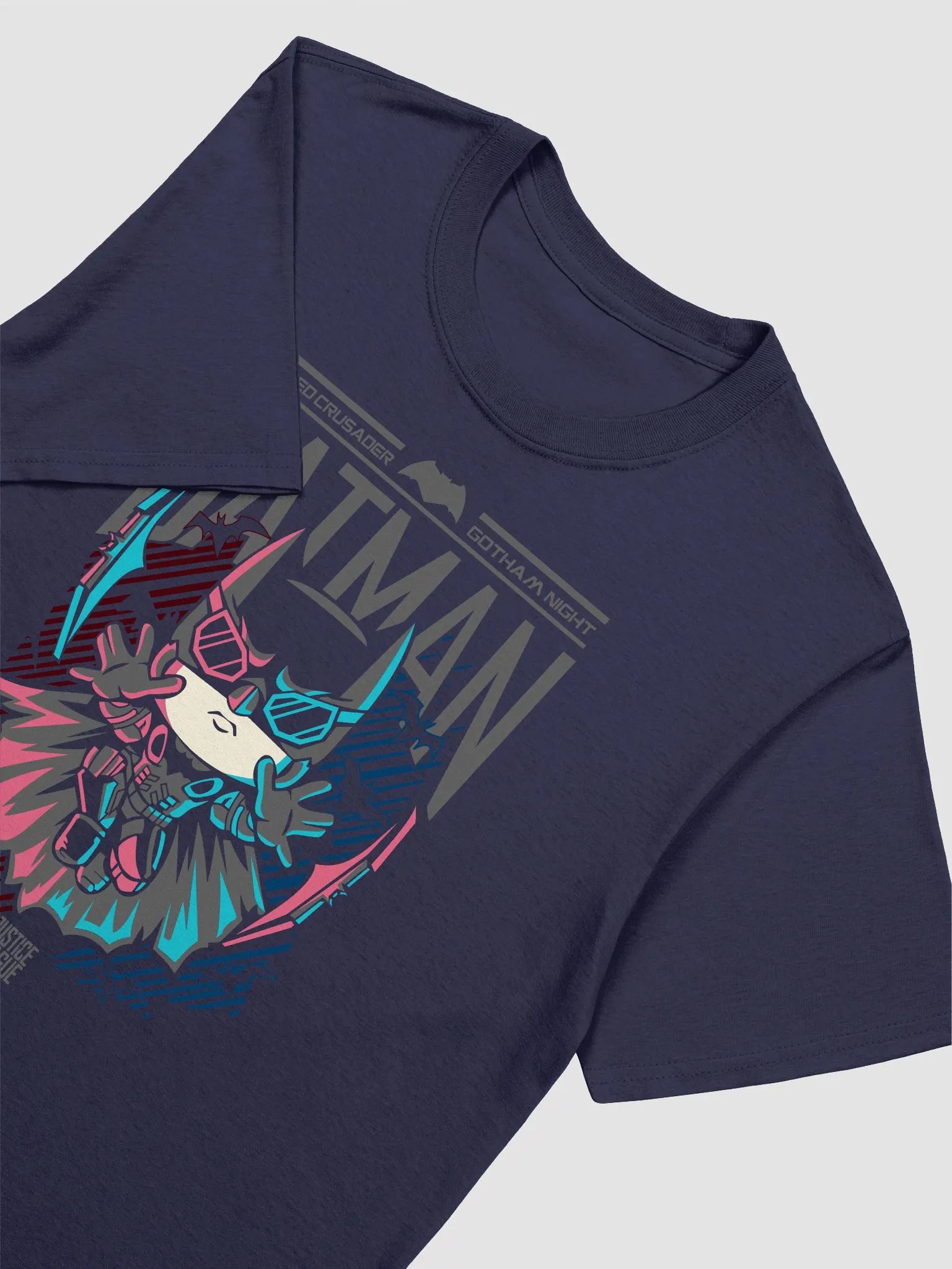 Vibrant Bat Symbol Unisex T-Shirt product image (3)