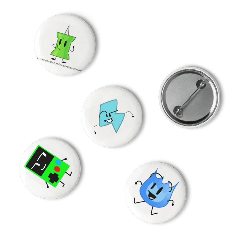 Acid pin, bolty soul Firey, Gamebro and 7-ball pins. product image (10)