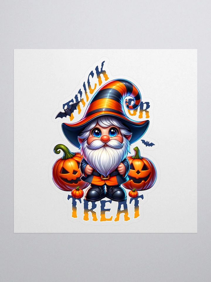 Halloween Gnome Kiss Cut Stickers product image (2)
