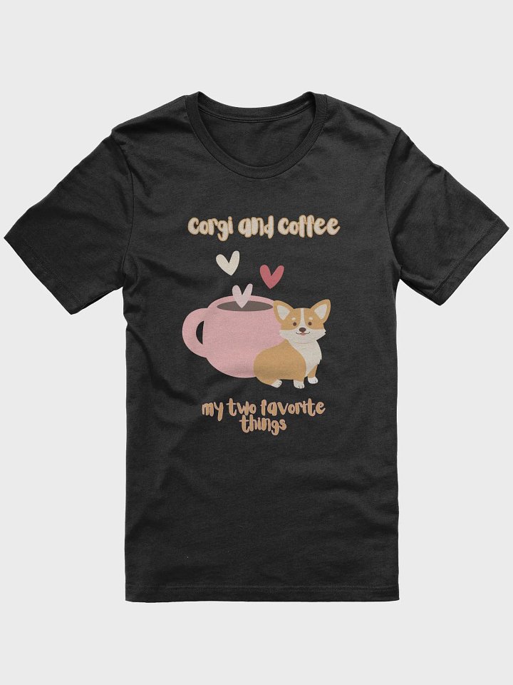 Corgi & Coffee Love T-Shirt product image (1)