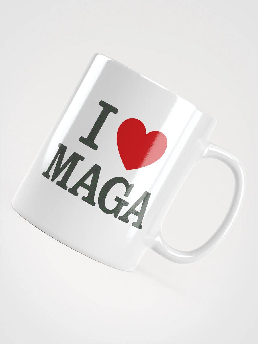I Love MAGA - White Mug product image (4)