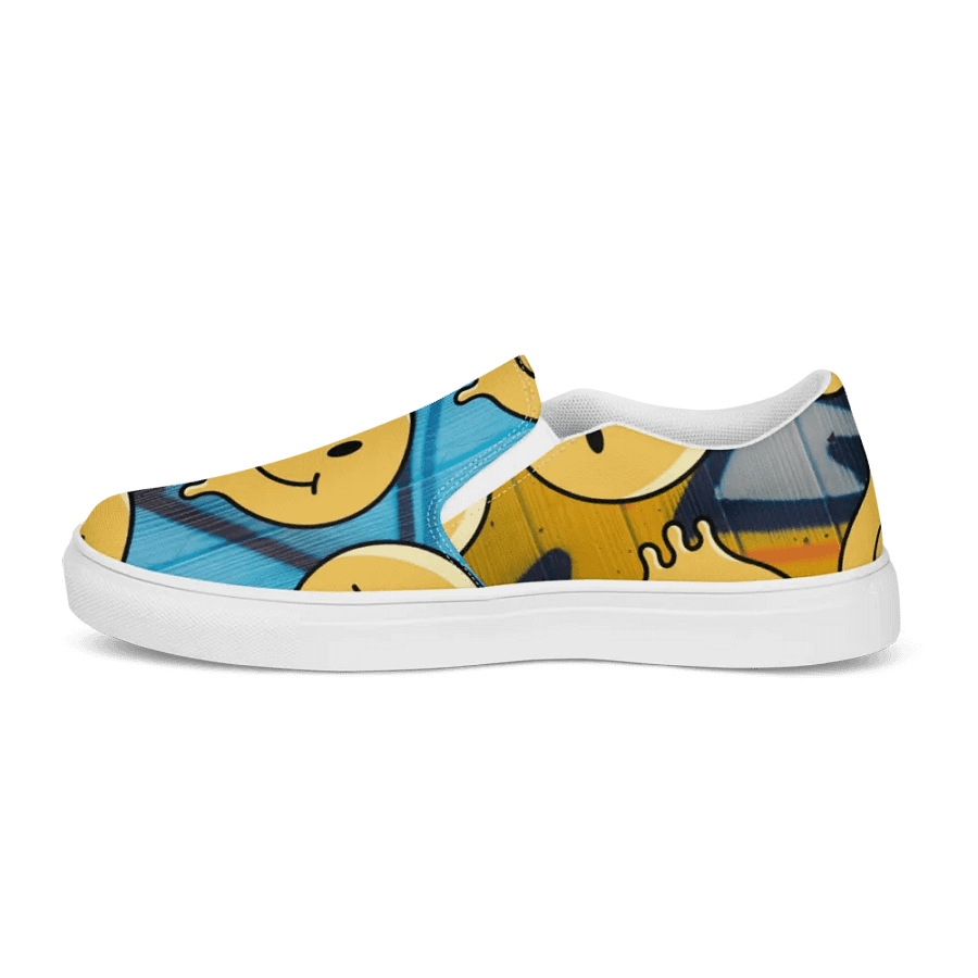 Shady X Holloywood Smile Canvas Slip-Ons product image (11)