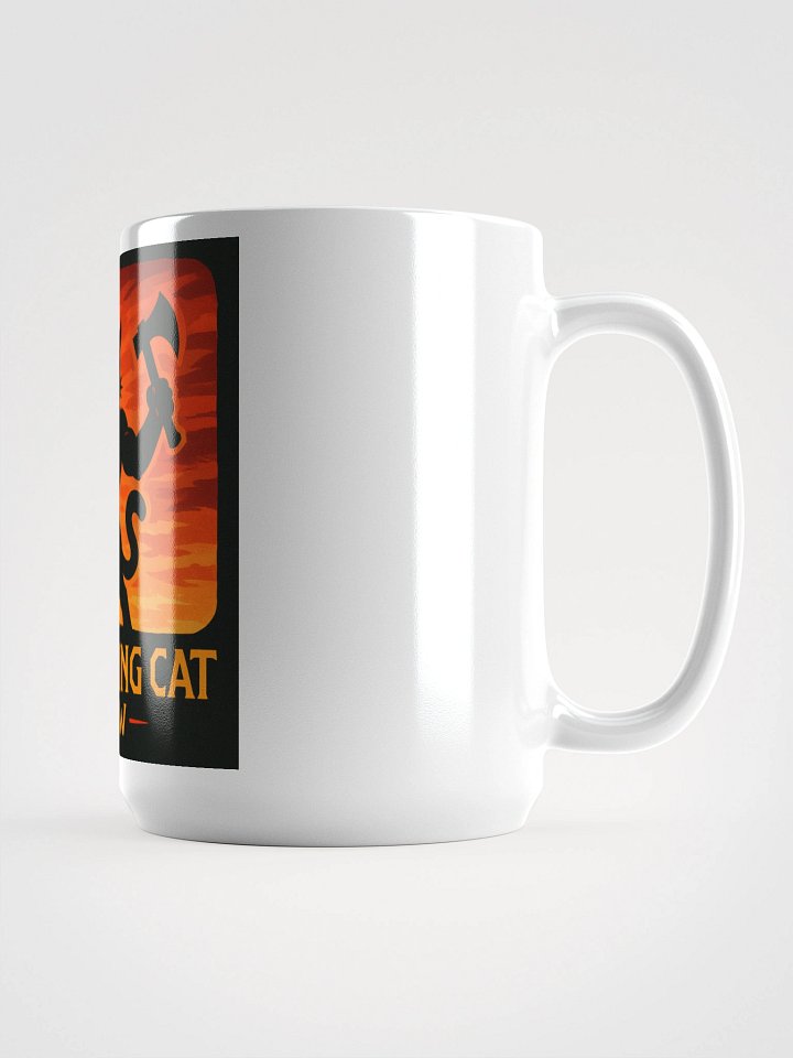 Dave the Viking Cat Axes Sunset Mug product image (1)