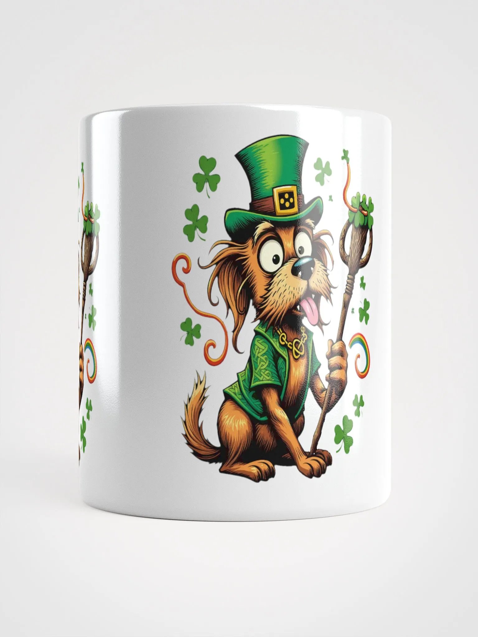 Lucky and Lit Shamrock Mug product image (14)