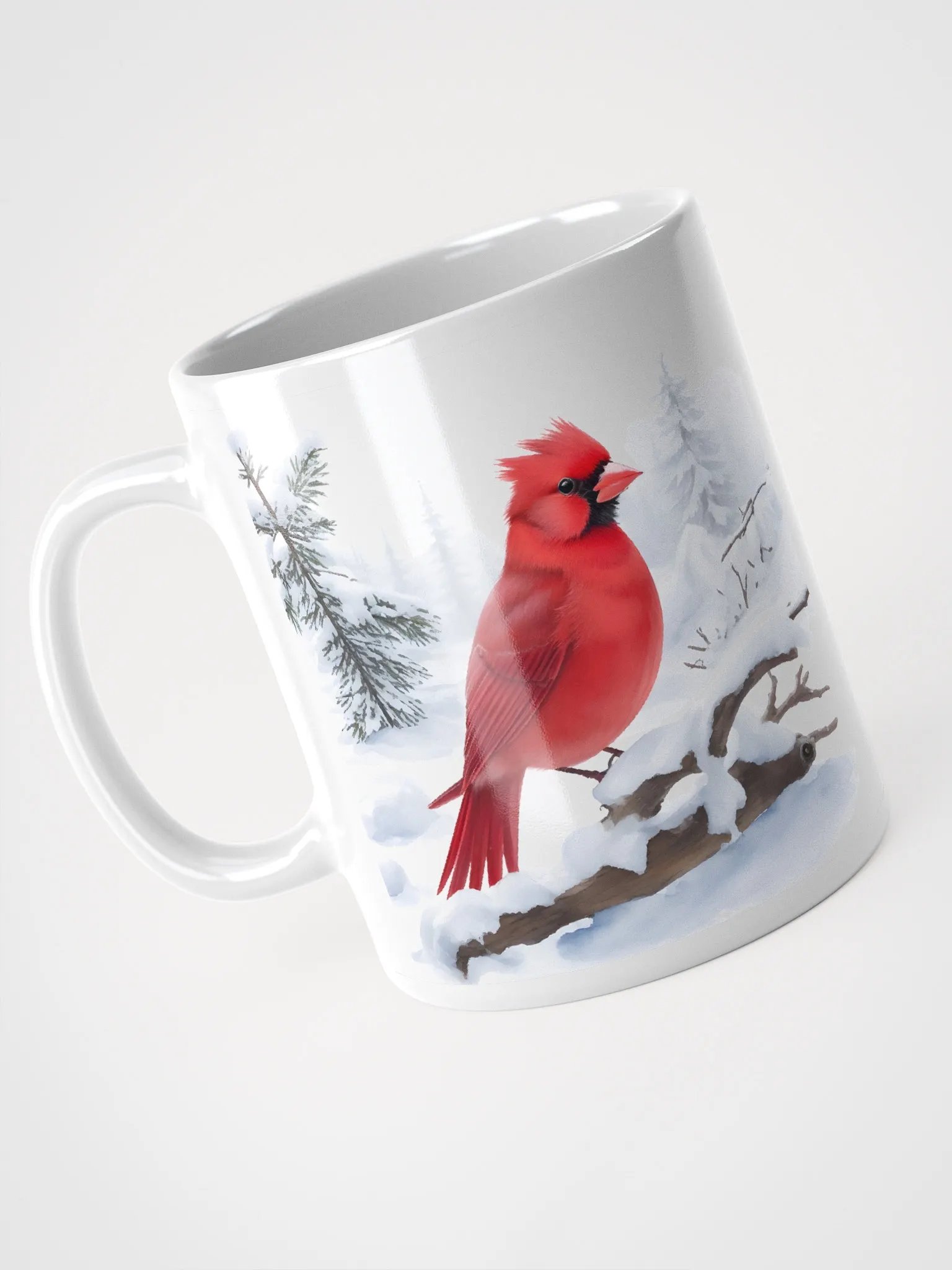 Winter Cardinal Reflections Mug product image (6)