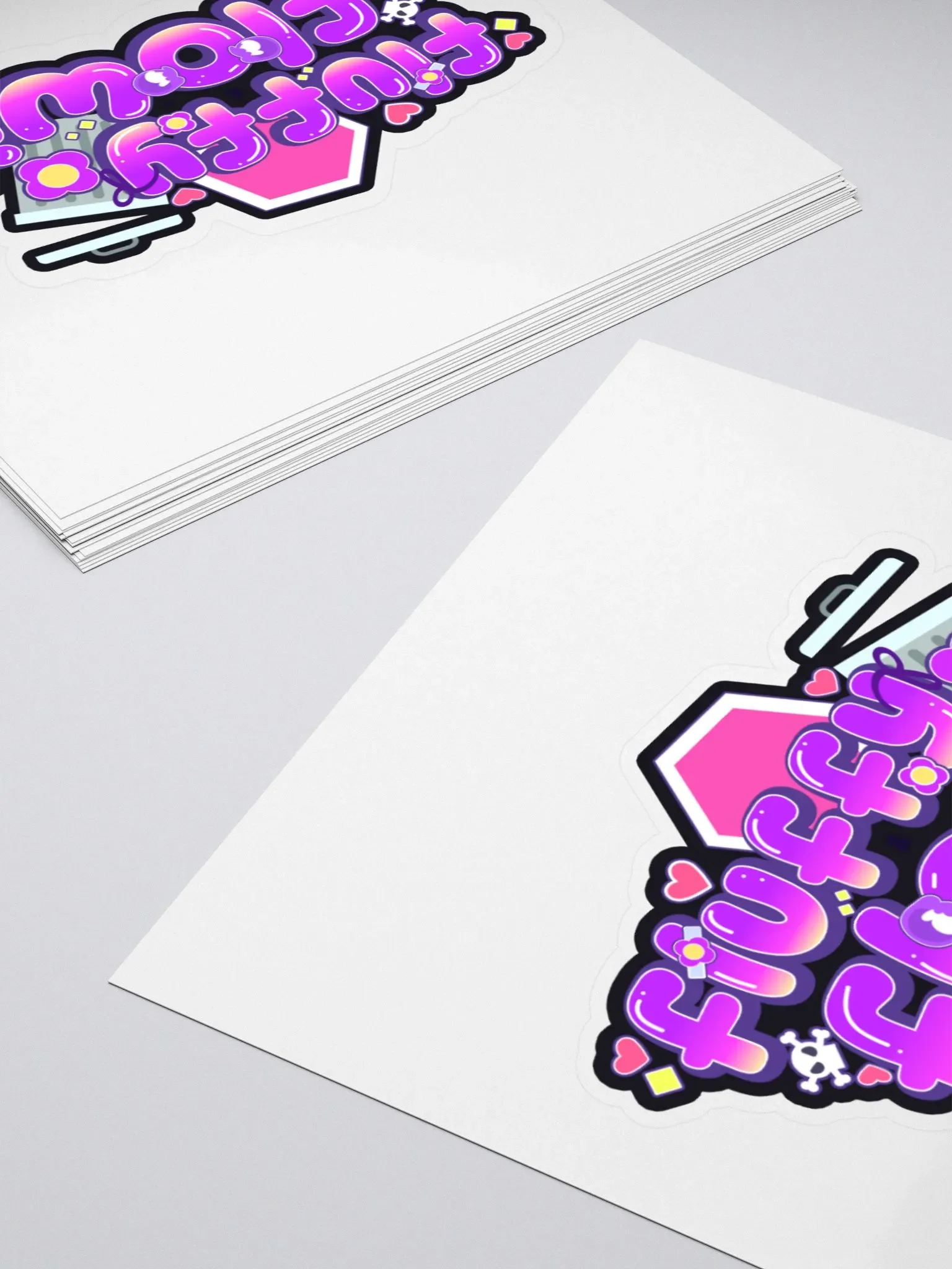 Fluffyflowie Logo Sticker product image (4)