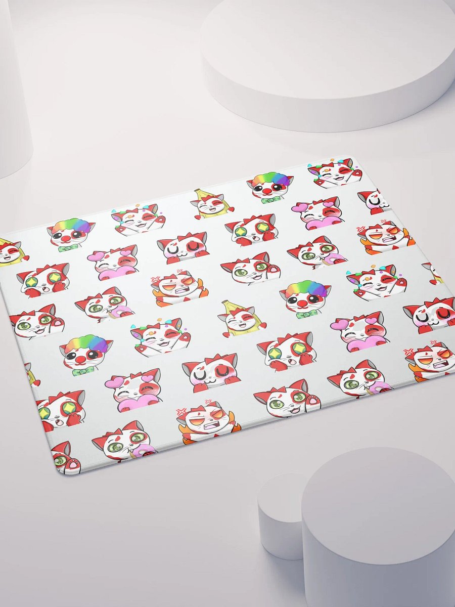 Crimson Pattern Gaming Mouse Pad product image (4)