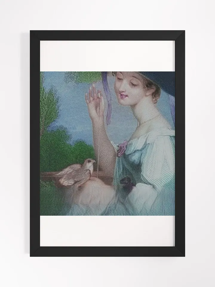 Art of tight lacing, Framed High-Quality Matte Poster (in) product image (1)