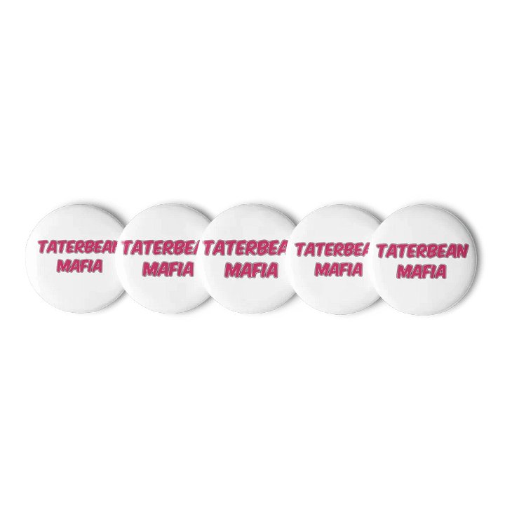TATERBEAN MAFIA Pin Button Set product image (1)
