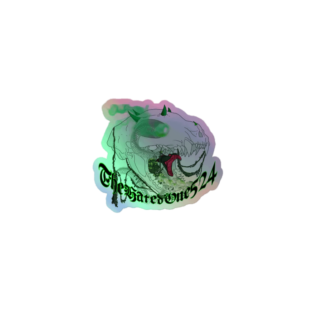 TheHatedOne Sticker (Green) product image (1)