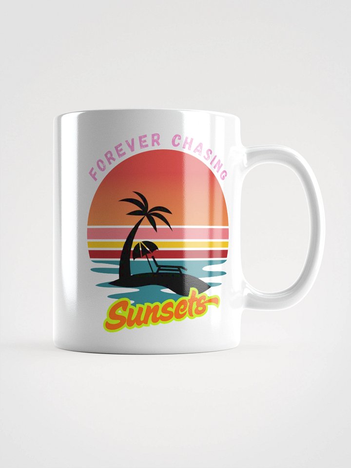 Forever Chasing Sunsets – Tropical Vibes Mug product image (1)