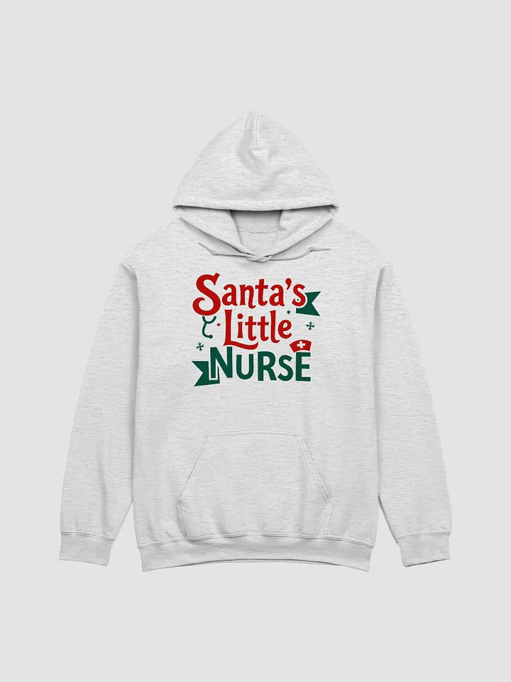 Festive Santa's Little Nurse Hoodie product image (4)