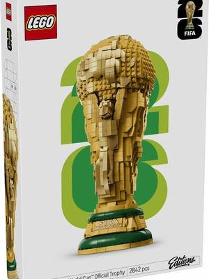 LEGO x FIFA (World Cup Trophy)  Releasing on March 1st 2026 for £159.99 What do you think about this? Tell me in the comments!  #lego #fifa #dailyweeklybuilds 