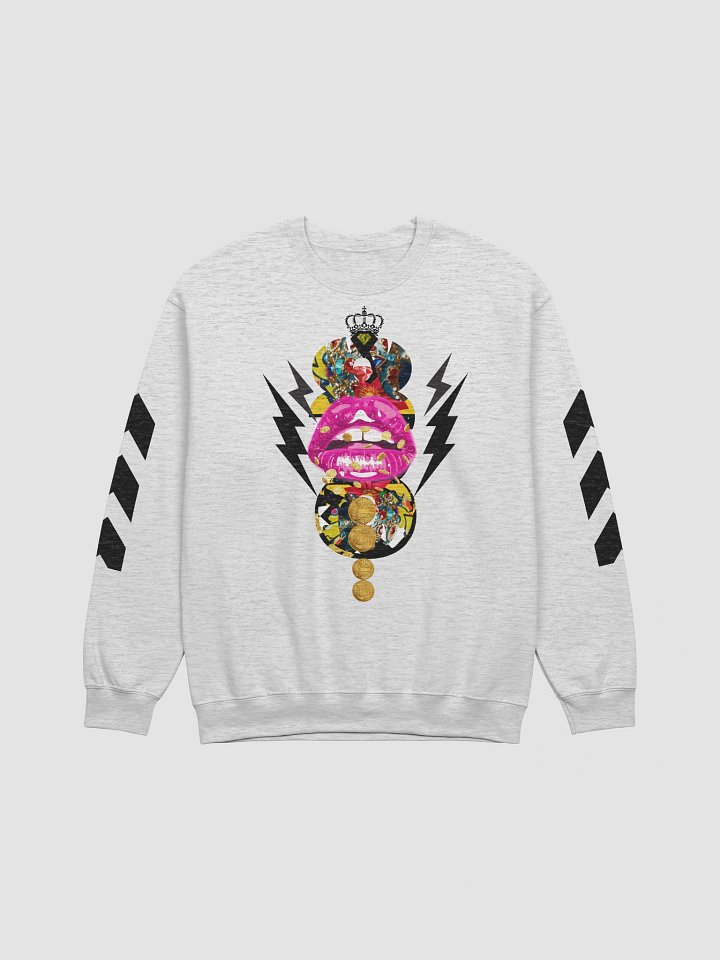 'Speak Rich' Pink Lips I- Sweatshirt product image (1)