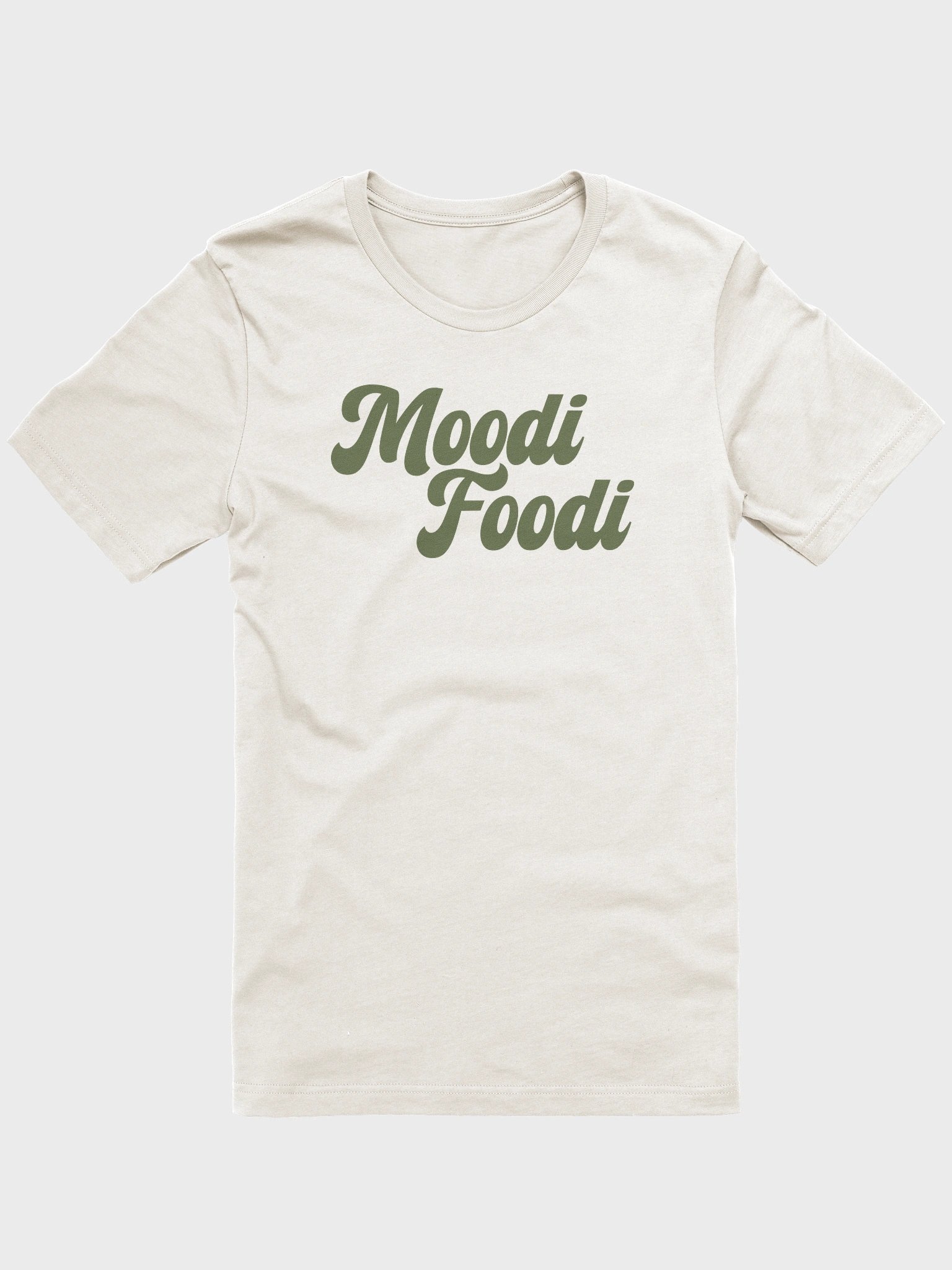 Moodi Foodi Originals, Tee – Olive (Slim Fit) product image (3)