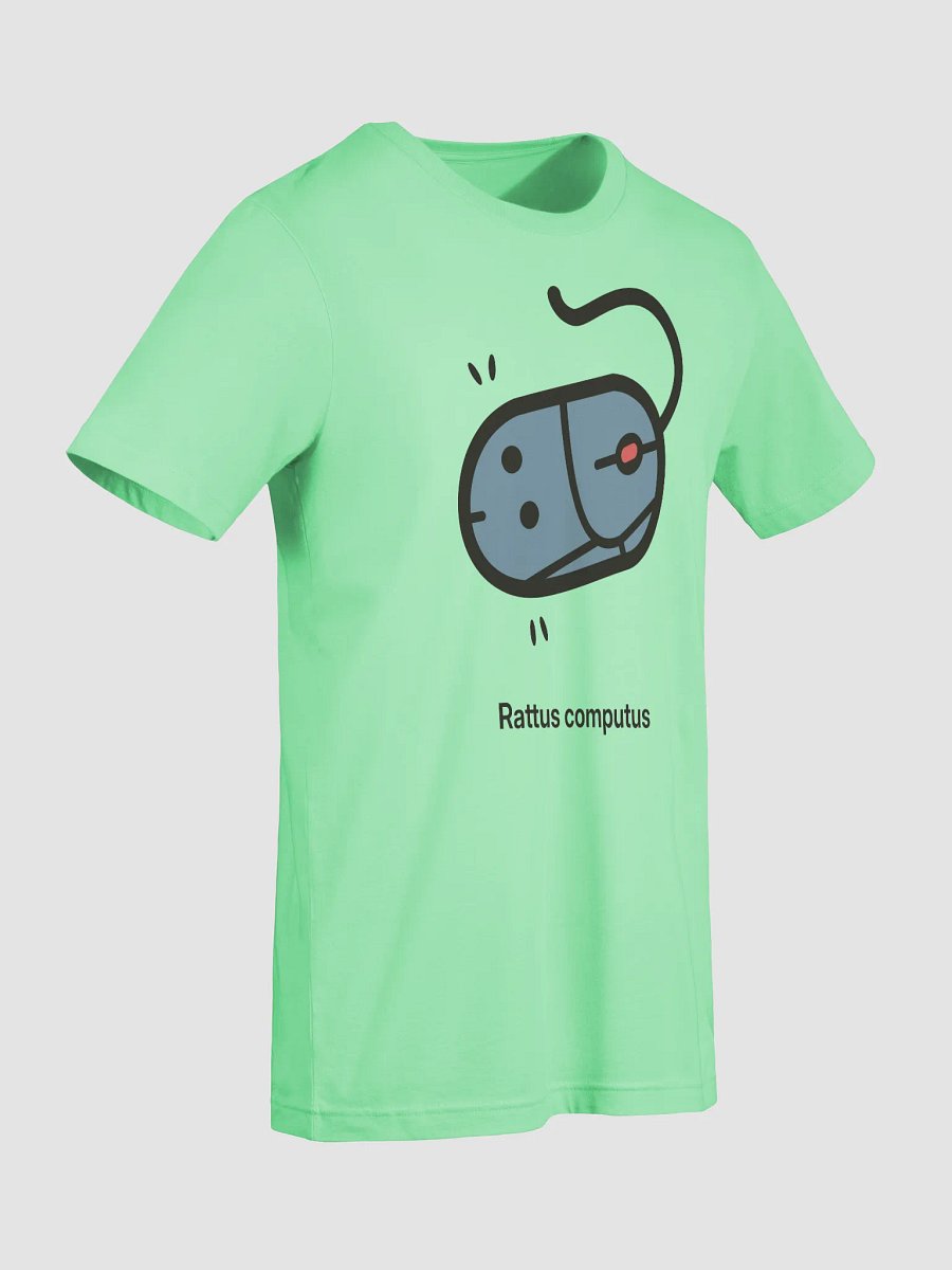 Computer Rat Big Artwork Simple Tee product image (69)
