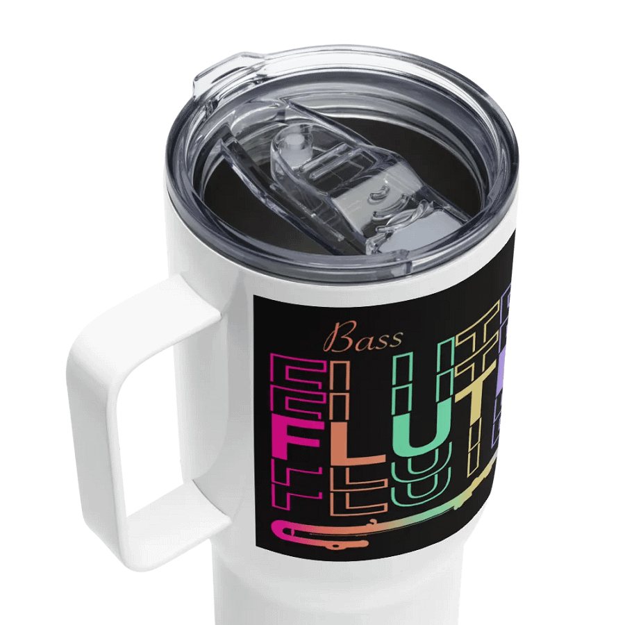 Symmetrical Flute Graphic Travel Mug - Bass product image (11)