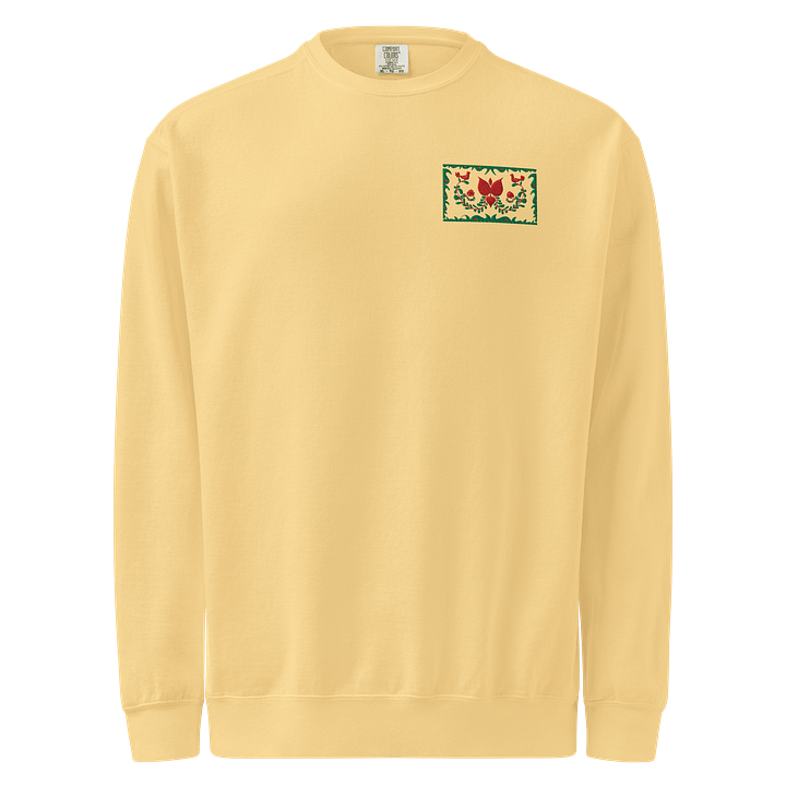 Sunny Hungary Floral Harmony Embroidered Sweatshirt product image (1)