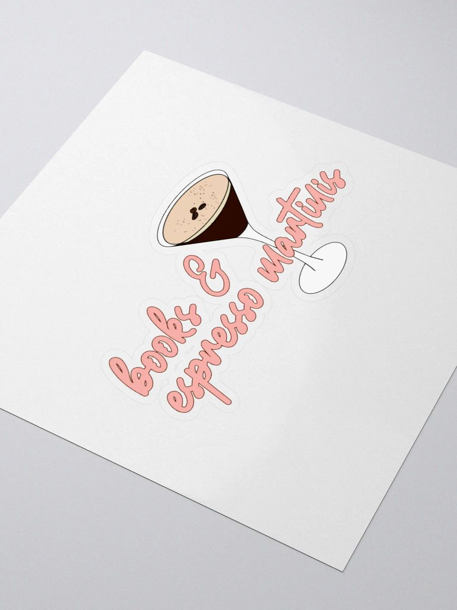 Books and Espresso Martinis Sticker product image (3)