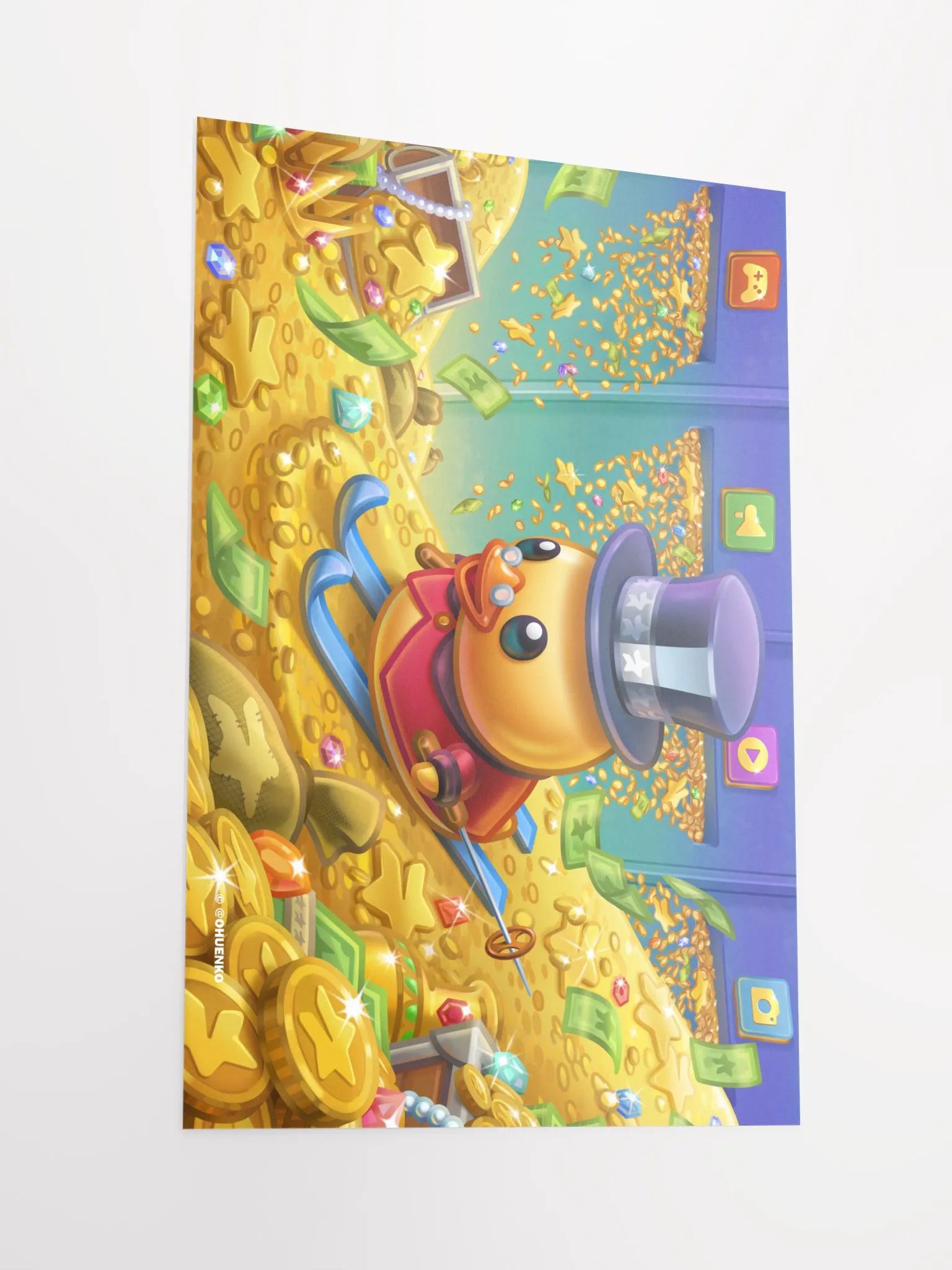 Poster impreso Telegram Stars product image (6)