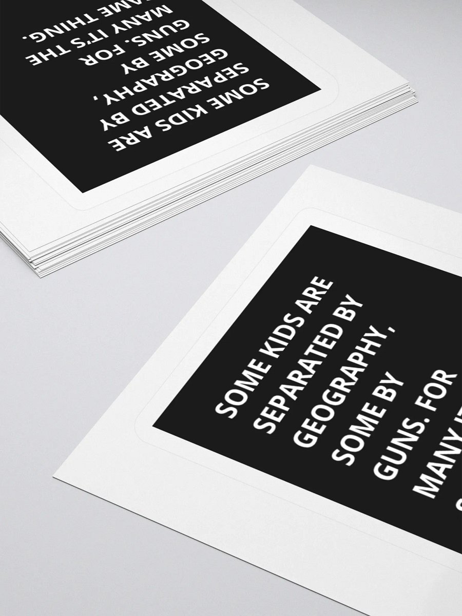 Unity in Separation Stickers product image (15)