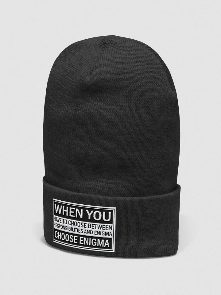 ENIGMAS Yupoong Cuffed Beanie product image (2)