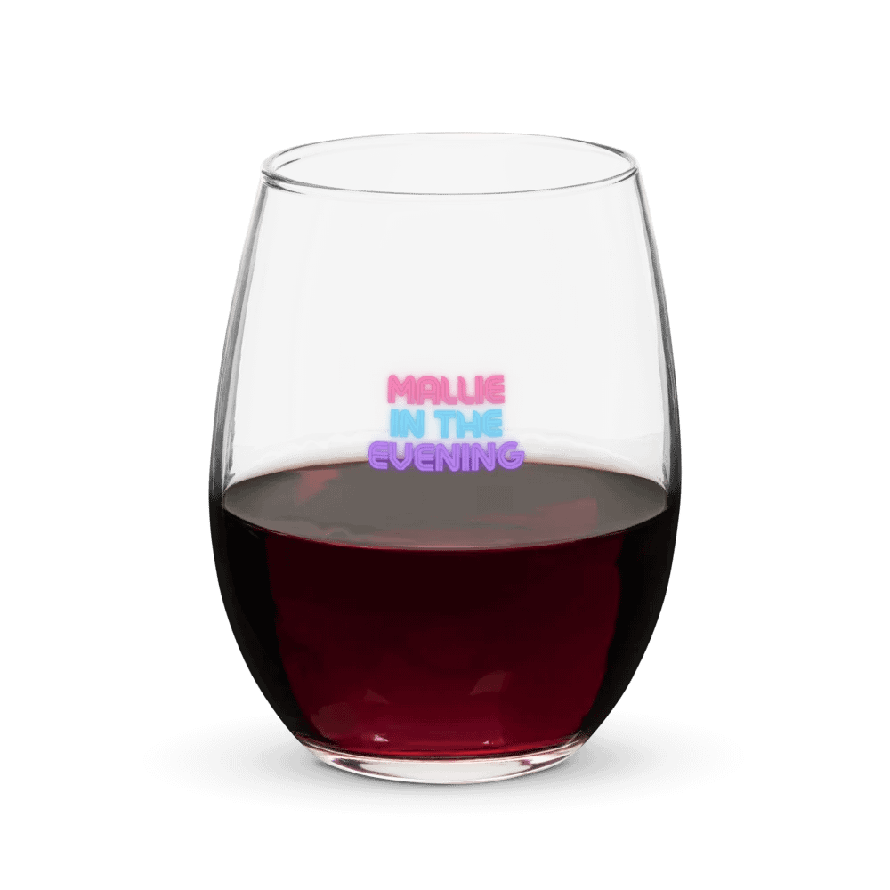 MALLIEEE IN THE EVENING WINE GLASS product image (5)