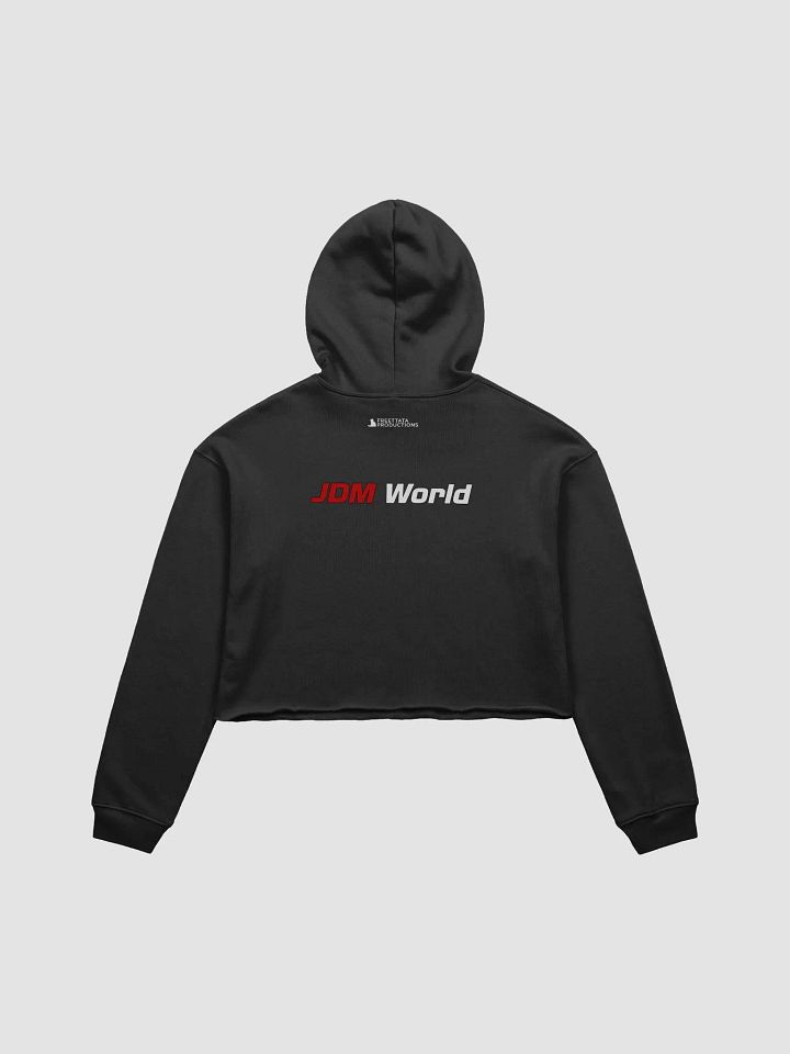 (JDM Wrld) Toyota Supra Cropped Hoodie product image (8)