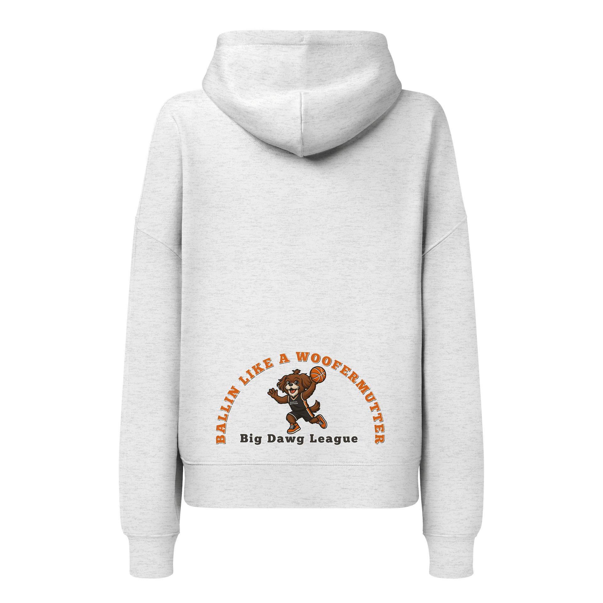 Women's Organic Hoodie Shih-Tzu Ballin Like A WooferMutter product image (2)